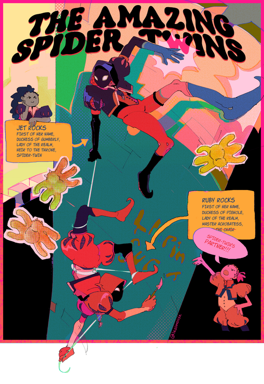 Jet and Ruby Rocks (Dimension 20 - A Crown of Candy)